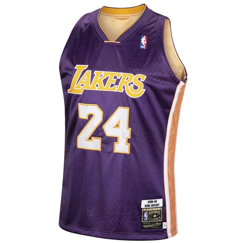 CAMISETA REVERSIBLE AUTÉNTICA MITCHELL & NESS 2001 LA Lakers KOBE BRYANT 2008 - Imagen 24 de 44