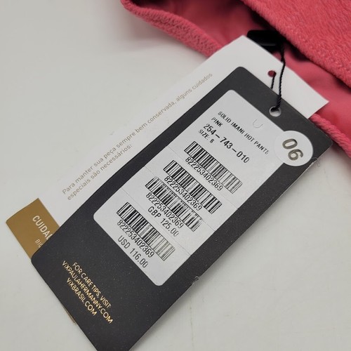 NWT Vix Firenze Imani Hot Pants Paula Hermanny High Waist Retro Bikini Bottoms - Picture 9 of 9