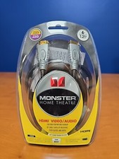 Brand New Sealed Monster Cable Home Theater HDMI Cable 4ft Black