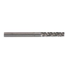 1x Pack Of 3 Sealey Micro Carbide Burr Cylinder With End Cutter 3mm - MCB003