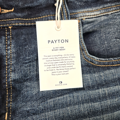 BKE Womens 34x32 (Measured 36x30) Payton Universal Fit Mid Rise Skinny Jeans New - Picture 6 of 14