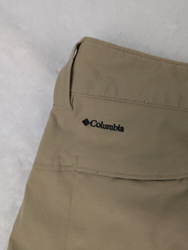 Columbia Omni- Shield Advanced Repellency Tan Pants Women's Size 6 Pockets Nylon - Picture 10 of 12