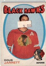 1971-72 O-Pee-Chee #208 Doug Jarrett