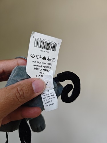 Jellycat Retired Vintage Dingly Dangly Priscilla Persian Cat - Bild 9 von 13