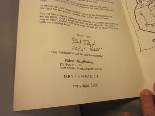 The Bird of Baseball the Story of Mark Fidrych Collector's Edition signiert - Bild 8 von 8