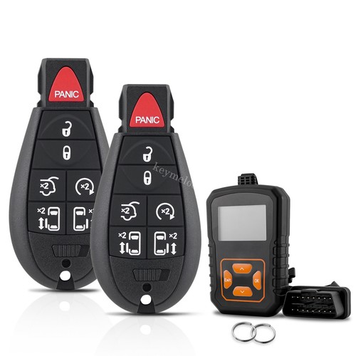 for 2008-2016 Dodge Grand Caravan Chrysler Town & Country Remote Car Key Fob 7B - Picture 9 of 15