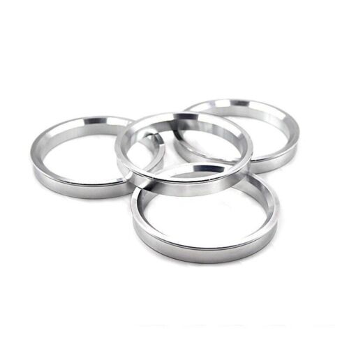 4pcs 74.1OD to 66.6ID Aluminum Alloy Wheel Bore Center Spacer Hub Centric Rings - Picture 2 of 12