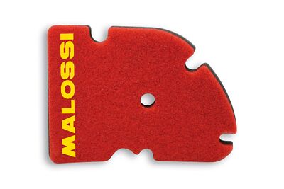 Malossi DOUBLE RED SPONGE Luftfilter – Ersatz Für Originalfilter 1414506, Rot