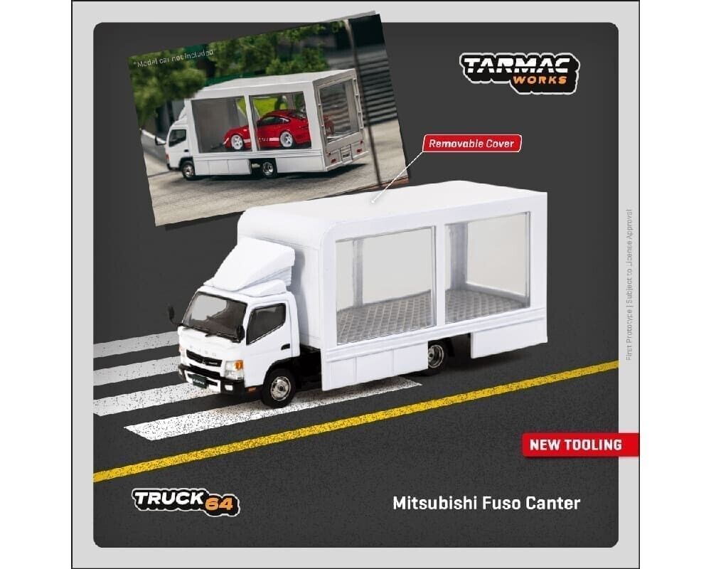 Tarmac Works Mitsubishi Fuso Canter Mobile Display Truck Tarmac Works Mitsubishi Fuso Canter Mobile Display Truck