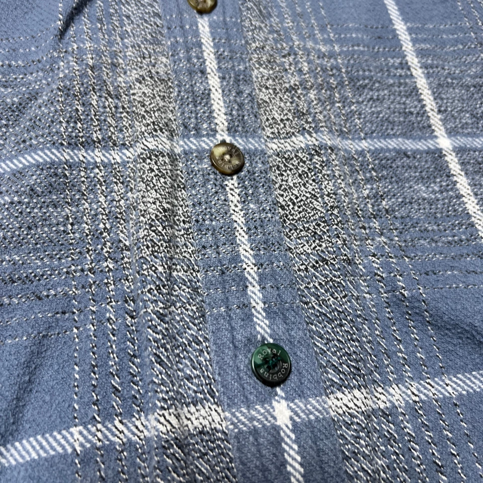 Royal Robbins Camisa Chaqueta Hombre Extra Grande Azul Manta Franela De Colección Foto 4 de 4