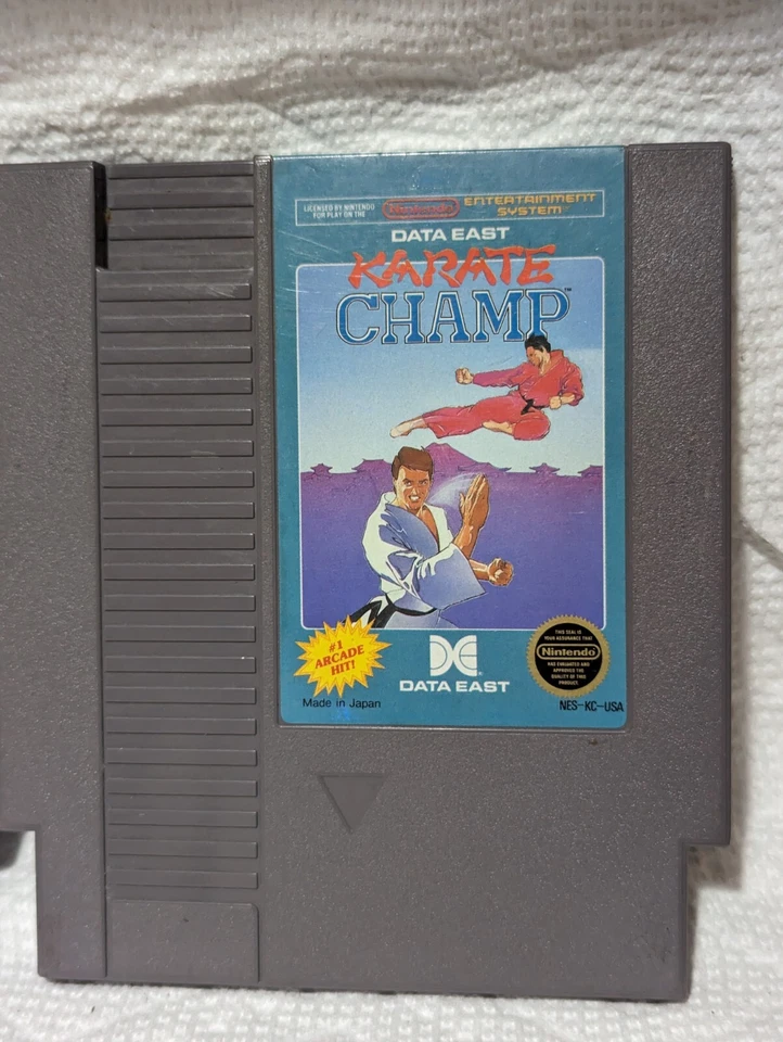 NICE LABEL - Karate Champ (Nintendo Entertainment System, 1986) - Image 3 of 3