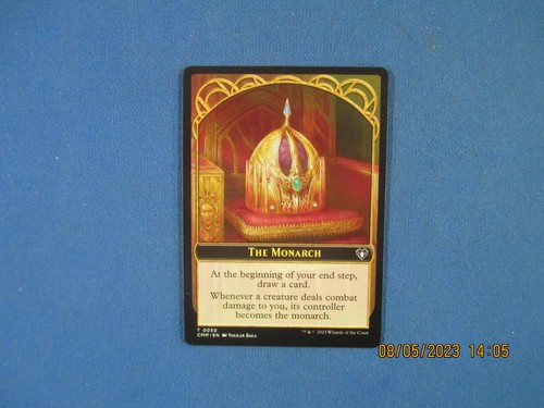 The Monarch Token - Commander Masters (CMM) - Picture 1 of 2