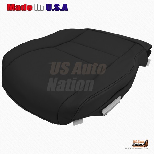 FOR 2007-2011 Honda CR-V Driver & Passenger Bottom Leatherette Seat Cover Black - Picture 11 of 11