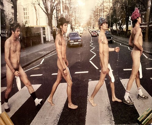RED HOT CHILI PEPPERS THE ABBEY ROAD EP PROMO POSTER VINTAGE 1988 EMI AMERICA - Picture 3 of 17