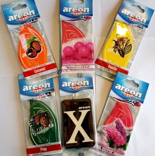 Brand New 3pcs Areon Air Freshener For Car,Home&Office Multi Color/Flavors - Picture 1 of 9