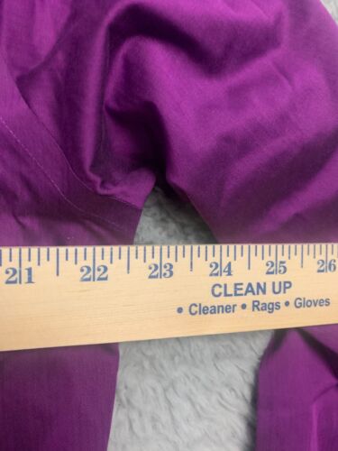 Calvin Klein Shirt Mens Purple 16 32 33 Performance Long Sleeve Button Up Solid - Picture 4 of 8