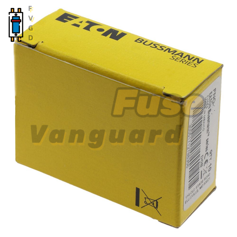 10PCS BUSSMANN FNQ-8/10 FNQ8/10 0.8A 500V Series FNQ Fuse Time-delay Fuse