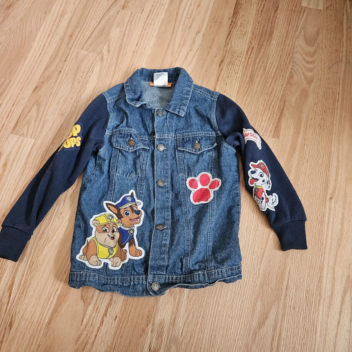 Paw patrol denim jacket sale
