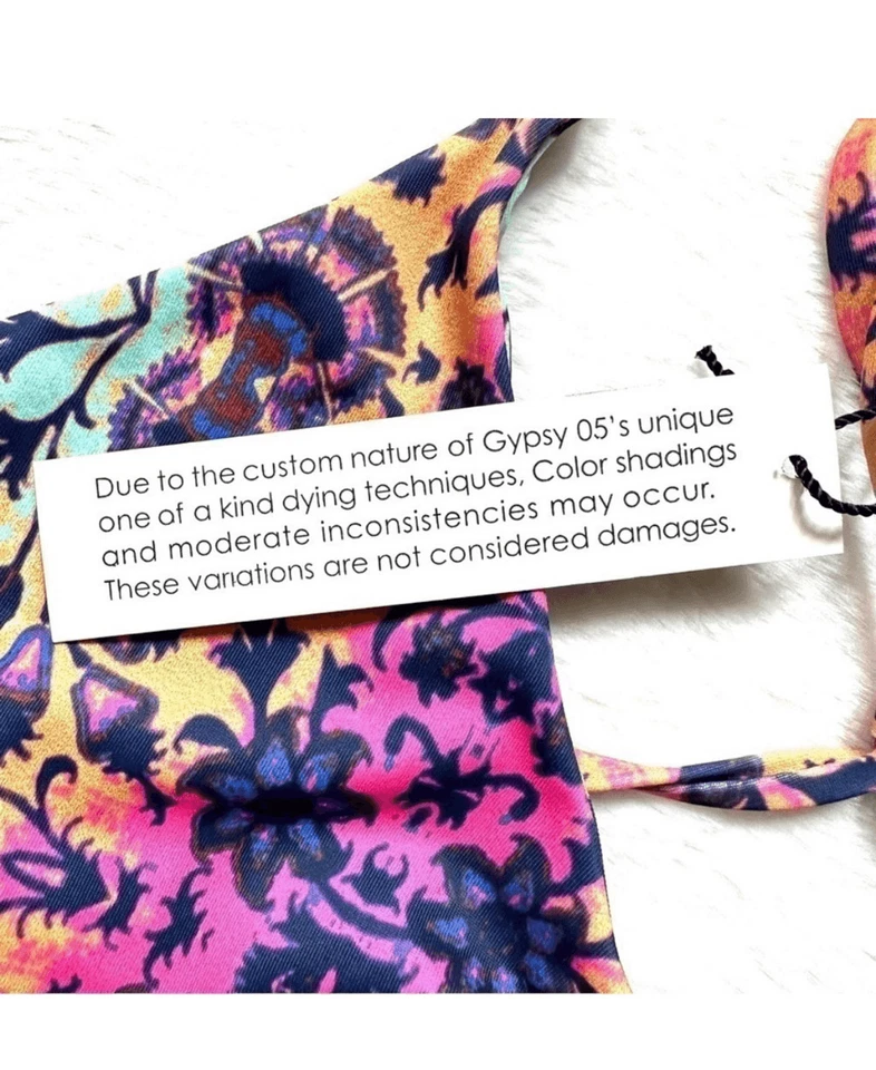 NUEVO CON ETIQUETAS Gypsy 05 Sand, top de bikini, mujer talla XS Foto 4 de 4