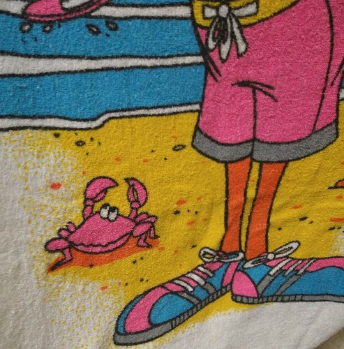 Vintage 1988 Warner Bros. Daffy Duck Surftuch - Bild 6 von 12