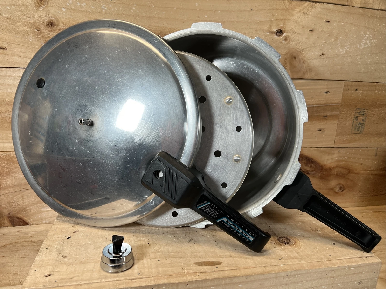 Presto Super Six Pressure Cooker And Canner 0126306, preowned