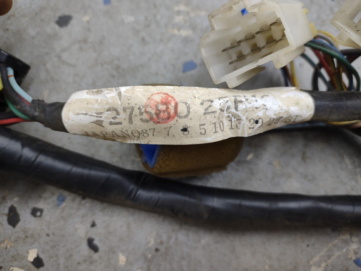 87-89 Nissan 300zx OEM HVAC Wiring Harness 27580 25P10