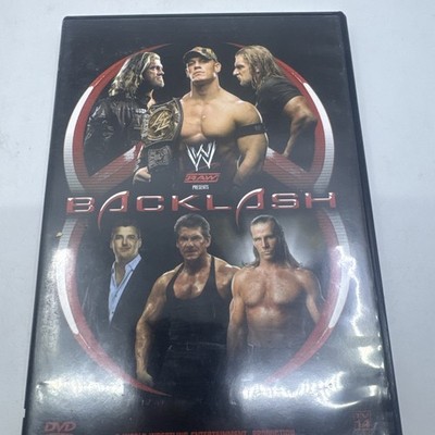 WWE RAW PRESENTS BACKLASH Cena vs Triple H vs Edge Big Show vs Kane Ric Flair