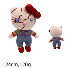 Halloween Creative Plush Toy Clown Resurrection Ghost Baby Chacy Chucky Plush