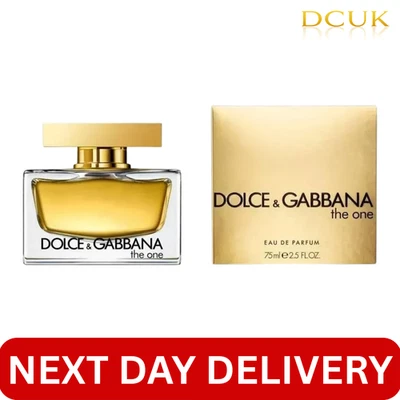 Dolce & Gabbana D&G The One - 75ml Eau de Parfum EDP Spray Brand New - For Her
