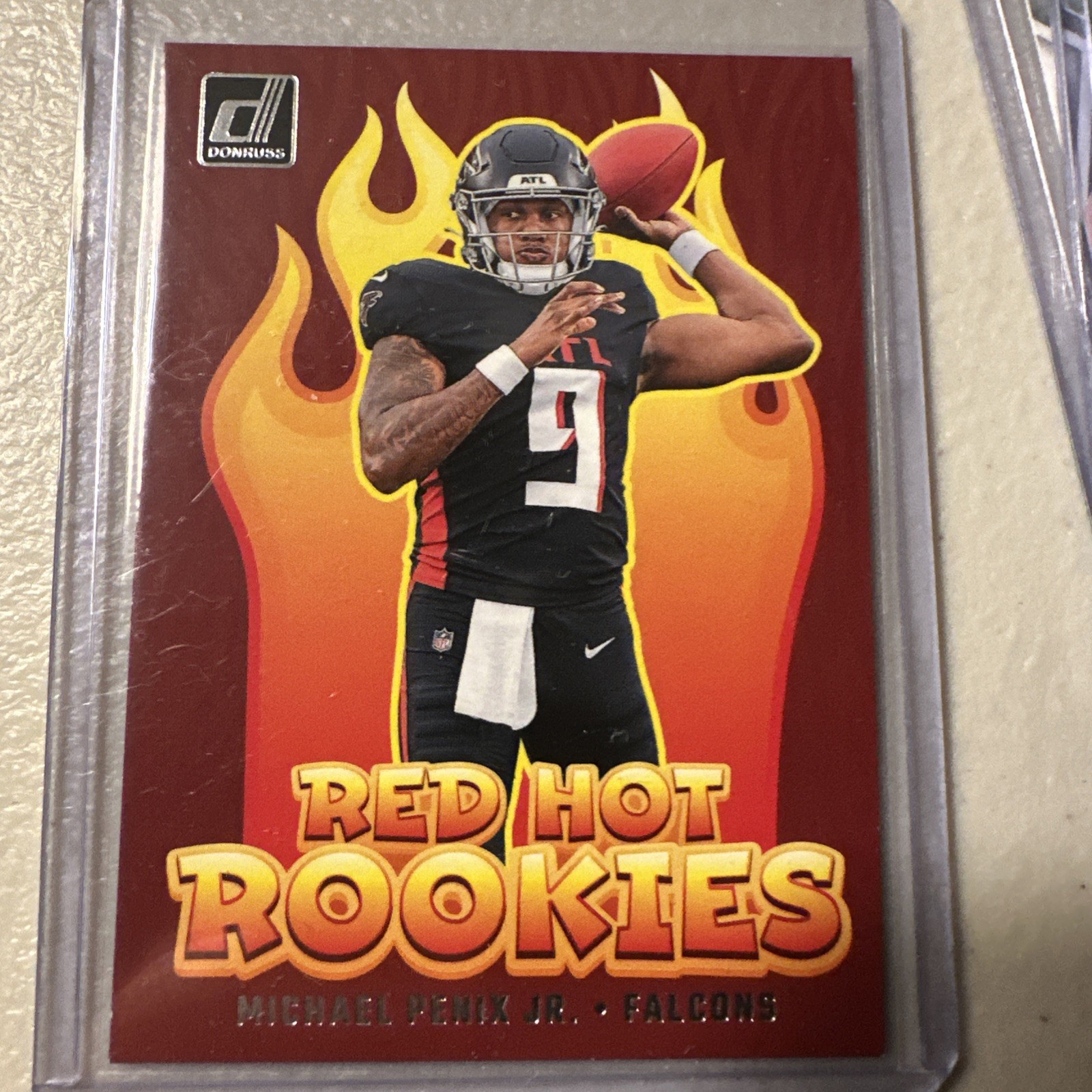 2024 Panini Donruss - Red Hot Rookies #RHR-MPJ Michael Penix Jr. (RC)