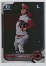 2022 Bowman Chrome Prospects Christian Roa #BCP-130 3t1
