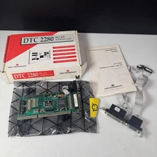 DTC 2280 ISA Super I/O Card IDE FDD Serial Parallel Boxed w/ Manual Vintage