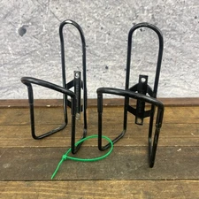 Vintage Blackburn USA Water Bottle Cage Set Road Race Black Alloy Set Pair 2 B4