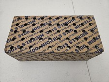 Sealed Bank Box Of Nickels, 50 Circulated Rolls Unsearched, Unsorted and SEALED