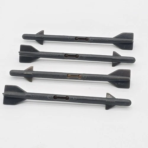 Gi Joe 1983 Dragonfly Set of Four Missiles Vintage ARAH