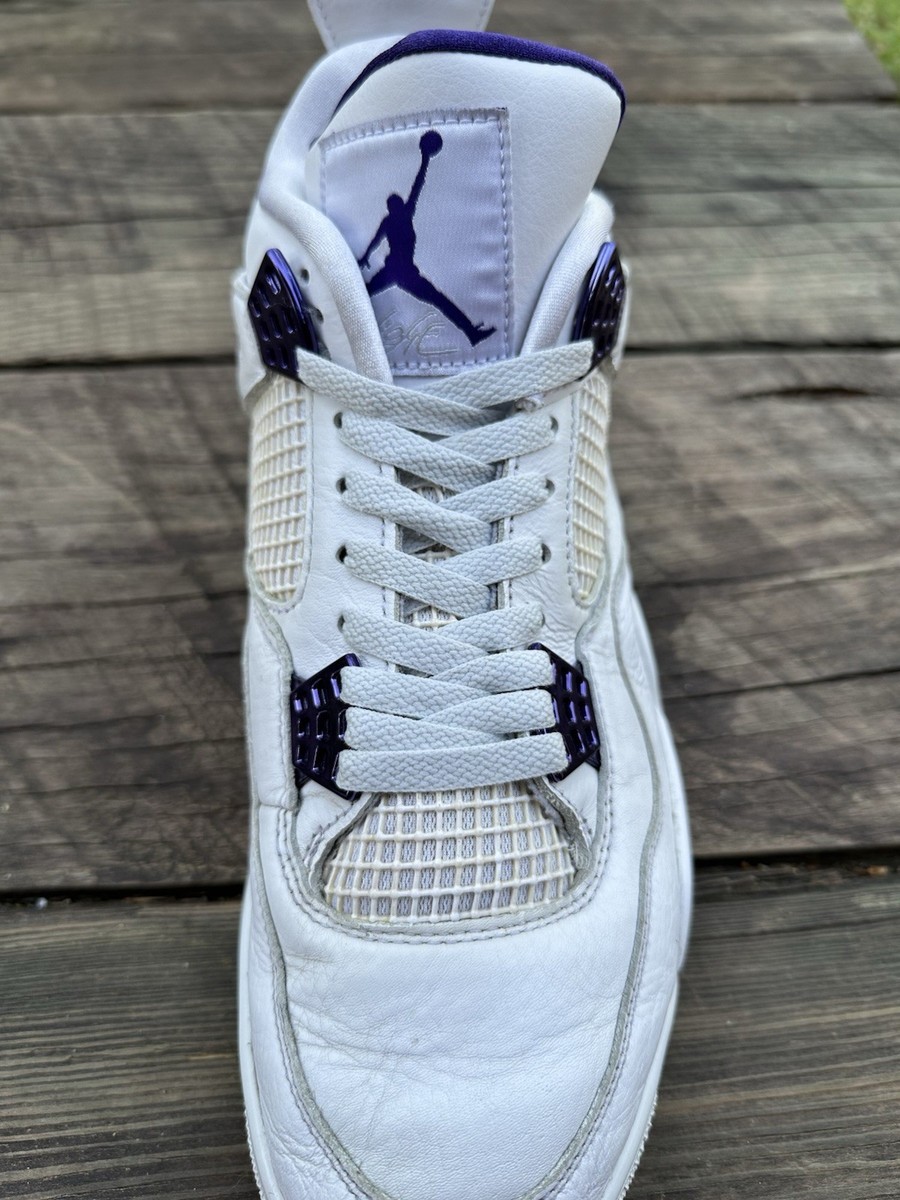 Jordan 4 Retro Purple Metallic - Size 11.5 193658231596 | eBay Jordan 4 Retro Purple Metallic - Size 11.5 193658231596 | eBay