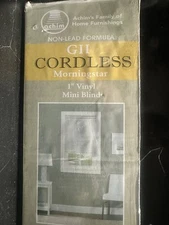 🌟 Cordless Light Filtering Mini Blind, 31 In. Width x 64 In Length, 1" Slat 🪟