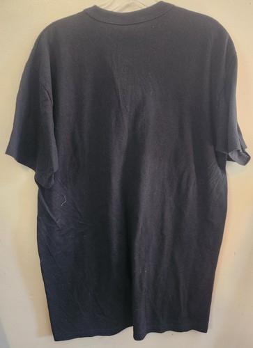 Men’s Vintage 1990's T-Shirt Houston Astros Team Logo Black Size L Short Sleeve - Picture 6 of 6