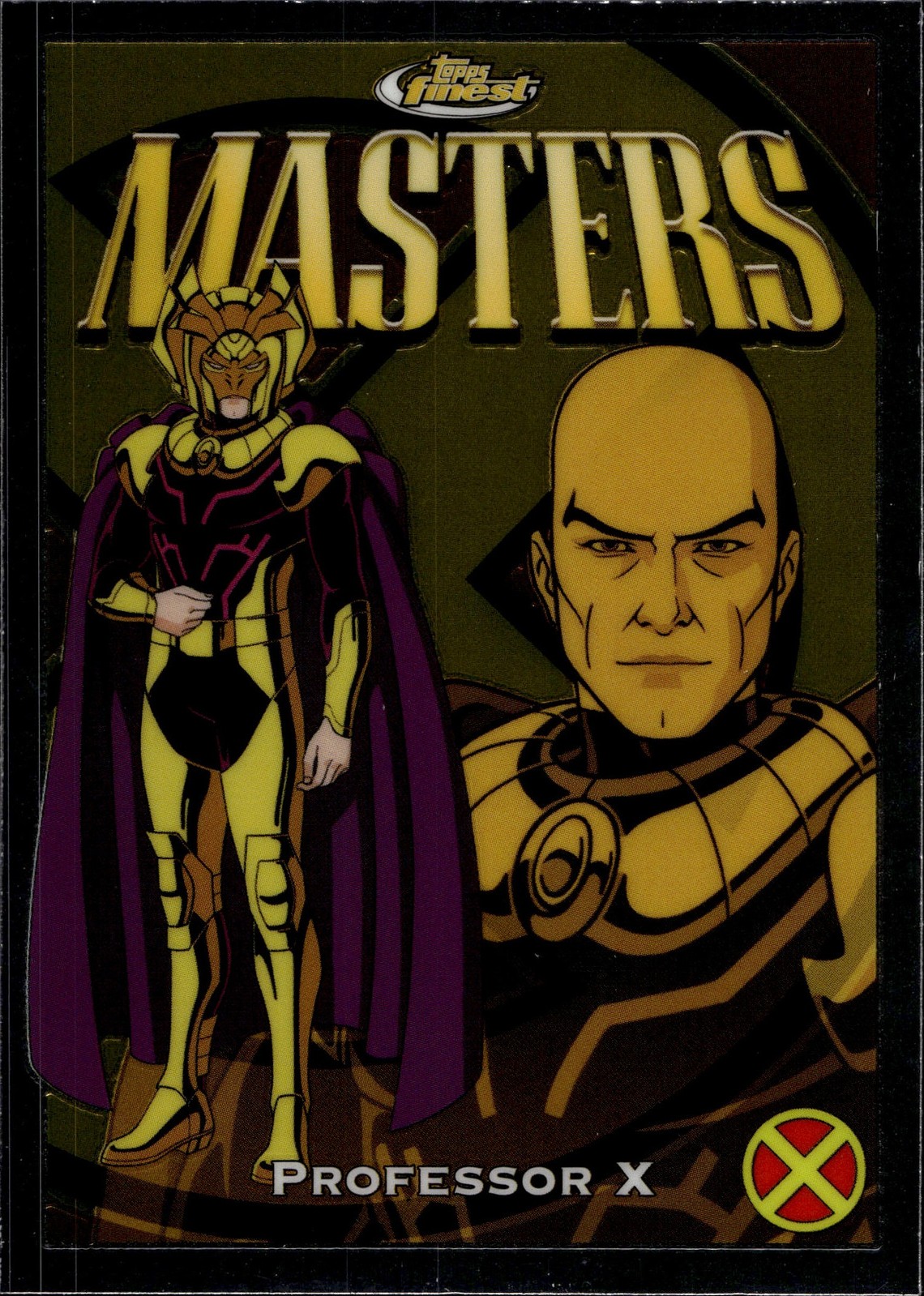 2025 Topps Finest X-Men '97 Professor X #84