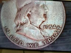 1954 D Franklin Half Dollar