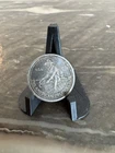 1985 1/10 OZ SILVER ROUND ENGELHARD AMERICAN PROSPECTOR .999