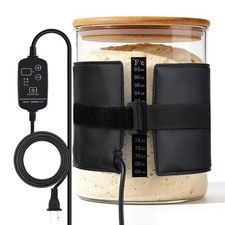 Sourdough Starter Warmer Wrap - 59 F-140 F Adjustable Sour Dough Warming Mat ...