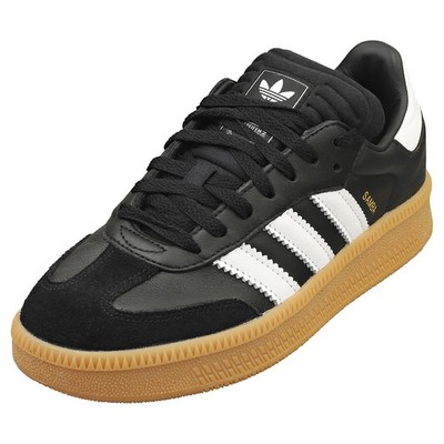 adidas Samba XLG - Bequeme Sneaker aus Leder & Textil in Schwarz-Weiß - 36 EU