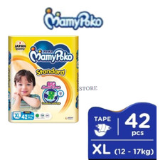 MamyPoko Baby Diapers Standard Tape Prevent Leakage XL Size DHL Ship