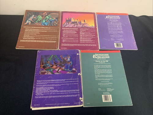 Dungeon and Dragons Vintage Adventure and Modules (5) - Picture 2 of 12