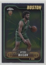2024-25 Topps Chrome Anton Watson #107 02lc