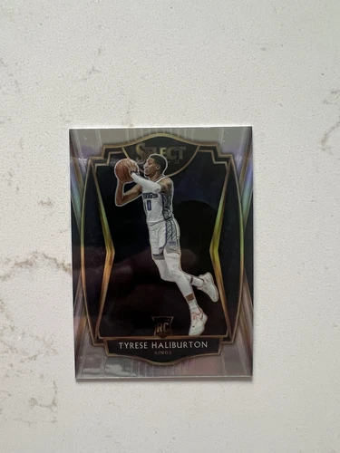 2020-21 Panini Select - Premier Level Tyrese Haliburton #189 Silver Prizm (RC)
