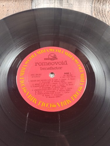 ROMEOVOID - Benefactor - 1982 Vinyl Lp 12" - Picture 11 of 15