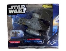 Micro Galaxy Squadron Star Wars Mandalorian Razor Crest Launch Edition Series 1