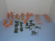 BMC Toy Soldiers Iwo Jima US Marines + Japanese Soldiers Lot 1:32